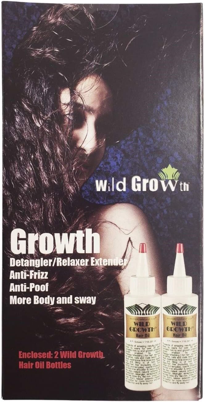 WILD GROWTH Hair Oil - 2 Bottles (4 Fl. Oz Each) for Hair Growth and Strengthening - Image 3
