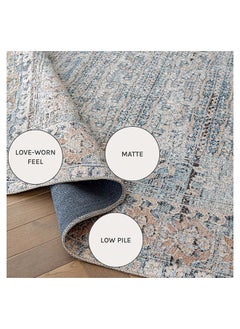 KNOT HOME Vince Lake 170 x 110 cm Carpet Knot Home Designer Rug for Bedroom Living Dining Room Office Soft Non-slip Area Textile Decor  - Image 5