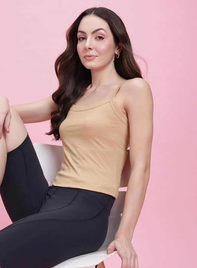 Leading Lady Leading Lady Pack of 2 - Solid Non Padded Cotton Camisole
