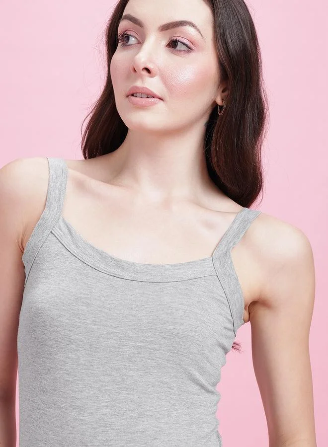 Leading Lady Leading Lady Pack of 2 - Solid Non Padded Cotton Camisole