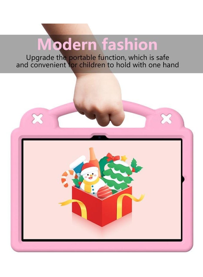 Beauenty Samsung Galaxy Tab A9 Plus 11 inch 2023 (SM-X216B)) Shockproof Cover with Handle Stand for Samsung Tab A9 Plus Case, Pink - Image 5