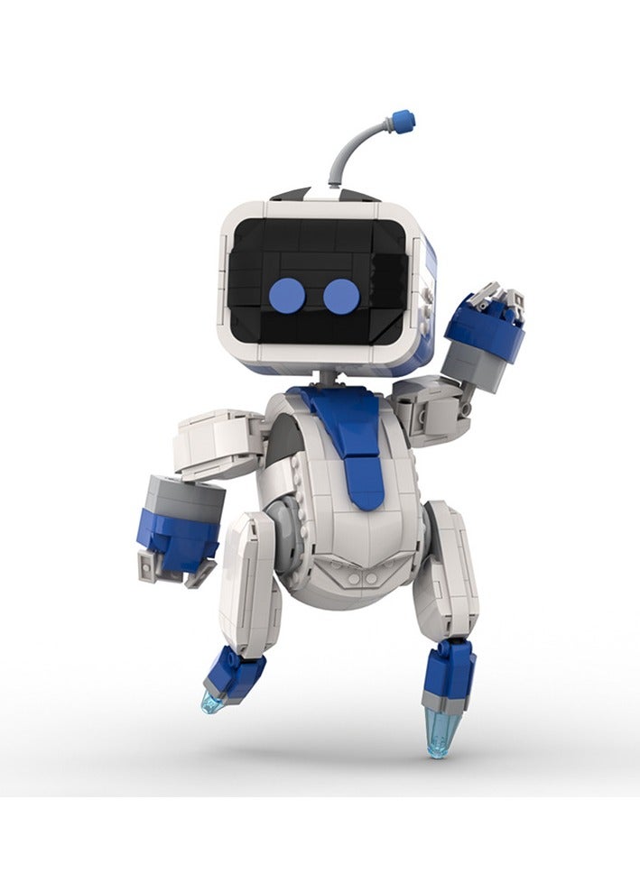 عام MOC-194270Astro Bot Universe لعبة تعليمية للأطفال زخرفة هدية لبنة البناء (32.5 سم) - Image 2