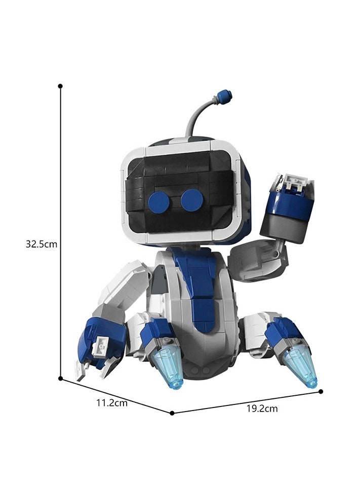 عام MOC-194270Astro Bot Universe لعبة تعليمية للأطفال زخرفة هدية لبنة البناء (32.5 سم) - Image 3