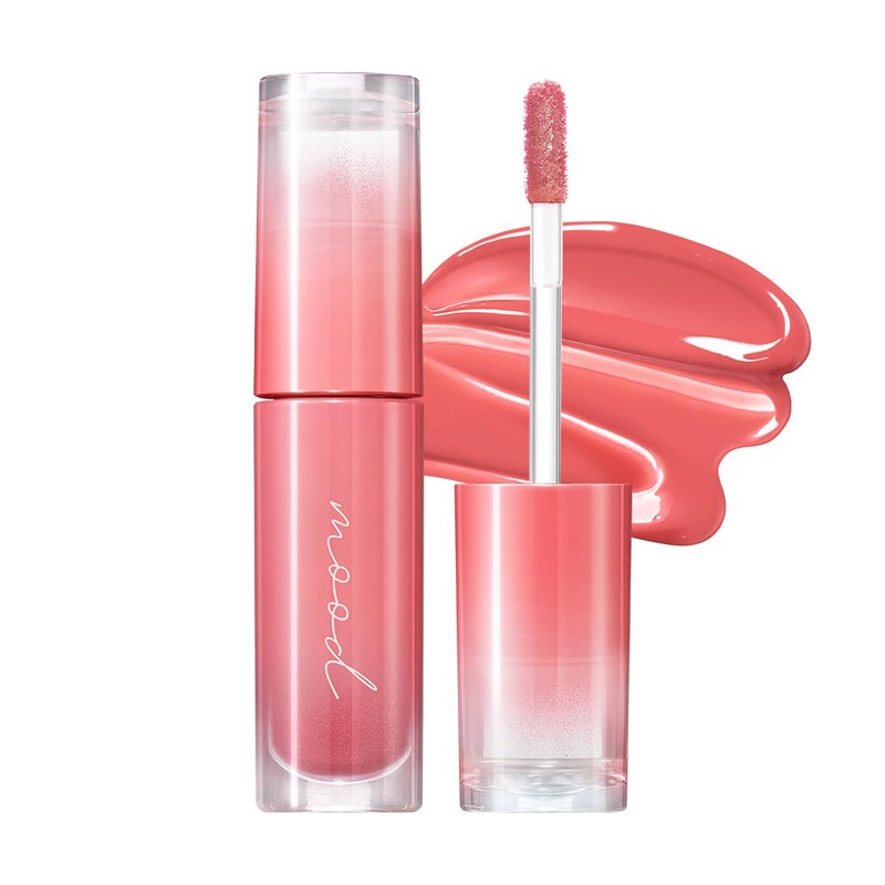 Peripera Peripera Ink Mood Glowy Tint LipPlumping Naturally Moisturizing Lightweight GlowBoosting LongLasting Comfortable NonSticky Mask Friendly No White Film 03 ROSE IN MIND