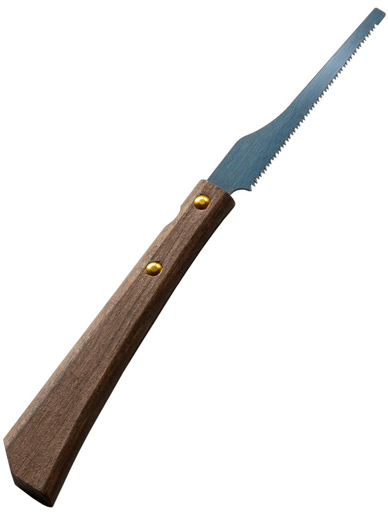 RANSHOU Mini Hobby Saw 3" for Crafts - Precision Japanese Pull Saw for Wood, Plastic, PVC - Razor Sharp Japanese Steel Blade & Wood Handle - Made in Japan - Image 1