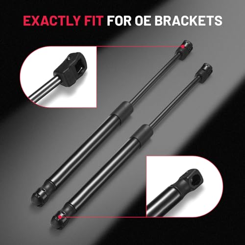 BDFHYK Hood Struts Lift Supports Car Hood Holder Gas Spring Compatible with 2015-2017 Hyundai Sonata Rust Resistant 81161-C1000 Trunk, 2 Pcs - Image 3