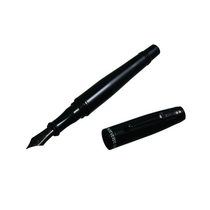 Monteverde Invincia Fountain Pen Stealth Black - F - Image 1