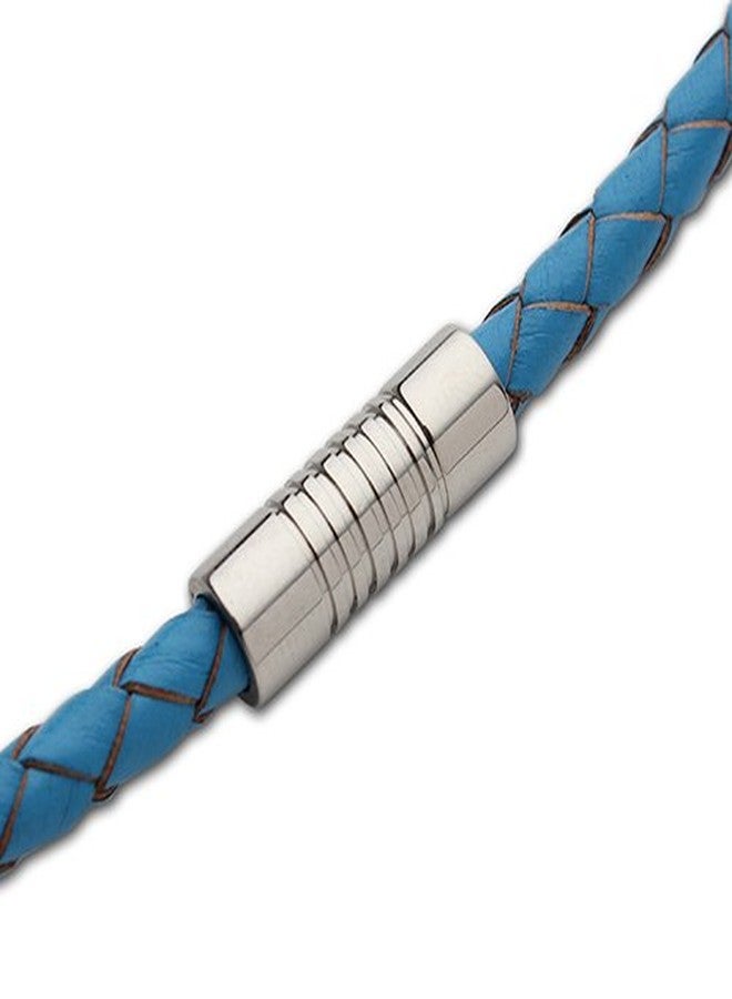 Linsoir Beads 316 Stainless Steel Hole Size 3mm Magnetic Clasp Magnetic Closure Cylinder Shell for Leather Bracelet and Cord 5 Sets - Image 5