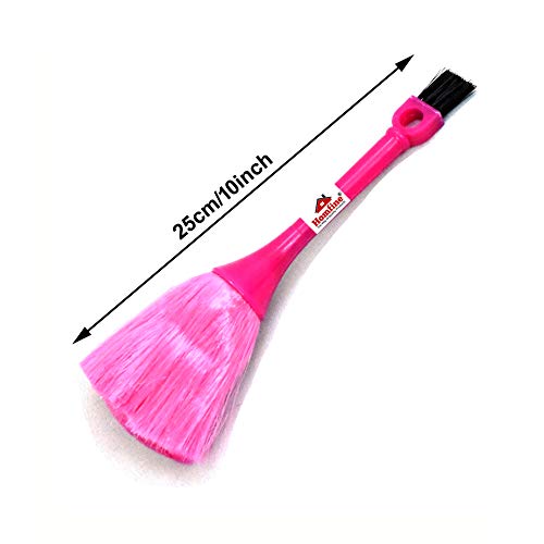 Homfine Plastic Computer Notebook Laptop Keyboard Desktop Dust Cleaning 2 Sided Microfiber Brush (1U, Color May Vary) - Image 3