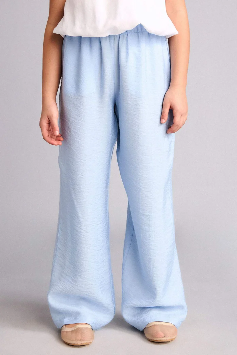 ديفاكتو Crinkle Viscose Trousers