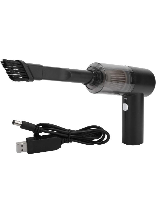 Mini Vacuum Cleaner - Handheld Portable Cordless Vacuum Cleaner Dust Cleaner Air Duster with LED Lights for Computer Car Laptop Piano Sewing Machine, Rechargeable 1500Mah Battery - Image 1