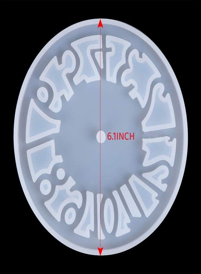 SPENCER Silicone Resin Mold Handmade for Casting Epoxy DIY Jewelry Making (Arabic Numeral) - Image 5