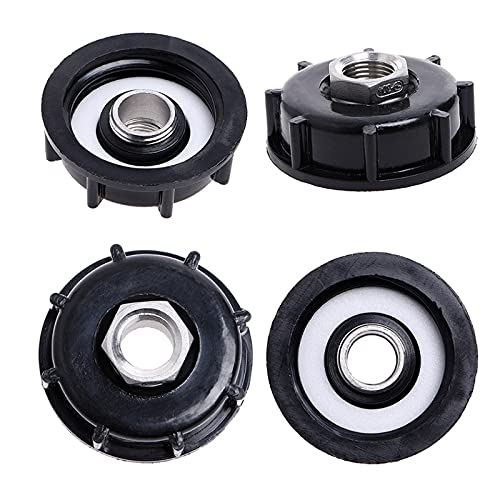 Toolstar IBC Tank Tote Adapter, Tote Tank Drain Adapter Fitting S60x6 Coarse Thread to Water Hose Connector (Female Thread, 3/4") - Image 4
