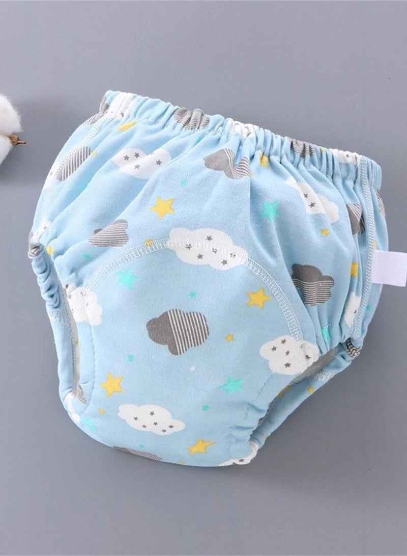 Loquat سراويل تدريب الأطفال قابلة للغسل مع 6 طبقات من الشاش القابل للتنفس