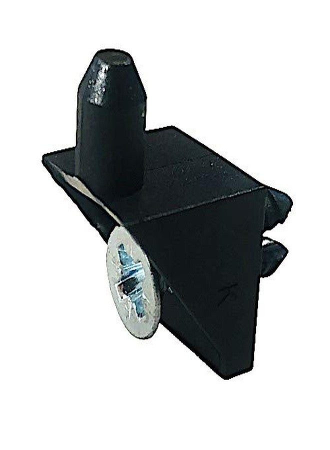 ReplacementScrews براغي بديلة لدبابيس دعم الرفوف من ايكيا، رقم القطعة 139199 (باكس، كومبليمنت، أسود) - عبوة من 4 قطع - Image 1