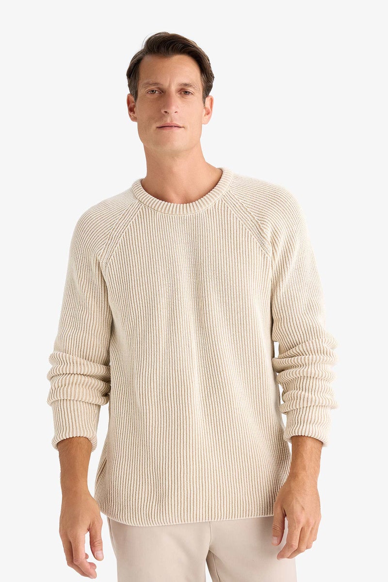 DeFacto Man Standard Fit Crew Neck Knitwear Pullover - Image 3