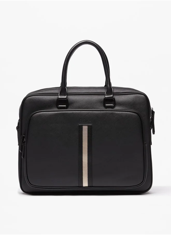 DUCHINI Textured Portfolio Bag