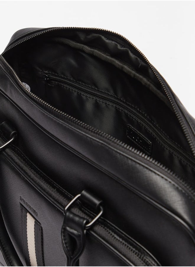 DUCHINI Textured Portfolio Bag  - Image 4