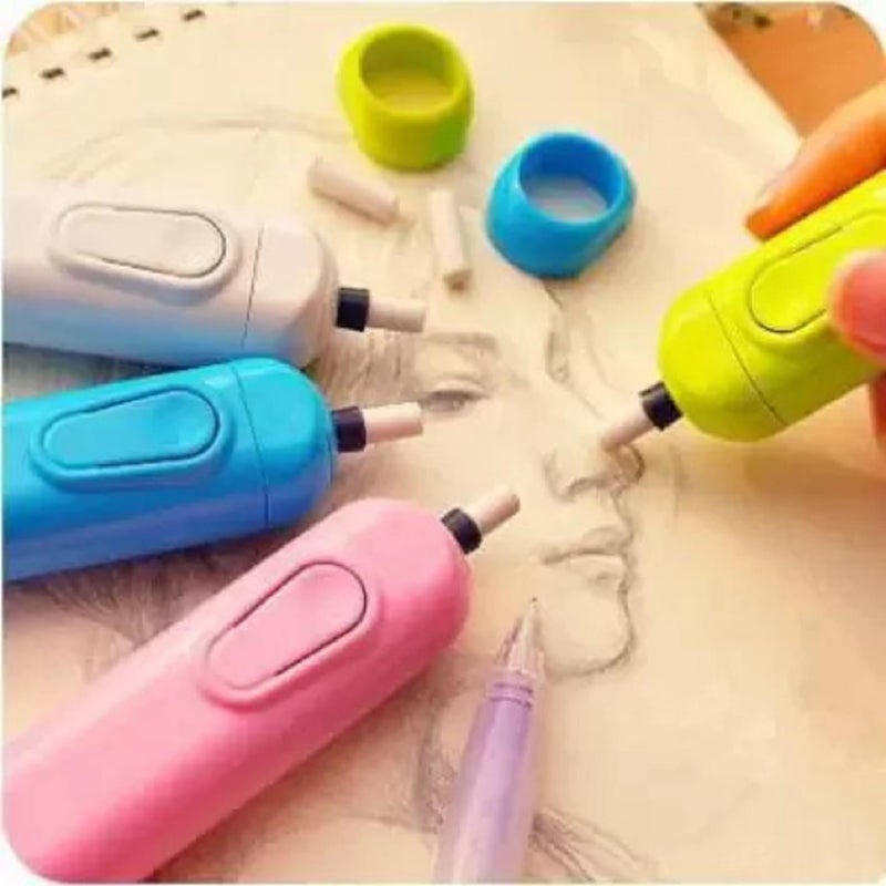 APCATIO Electric erasers for Kids with Fan. 30 Refills - Image 2
