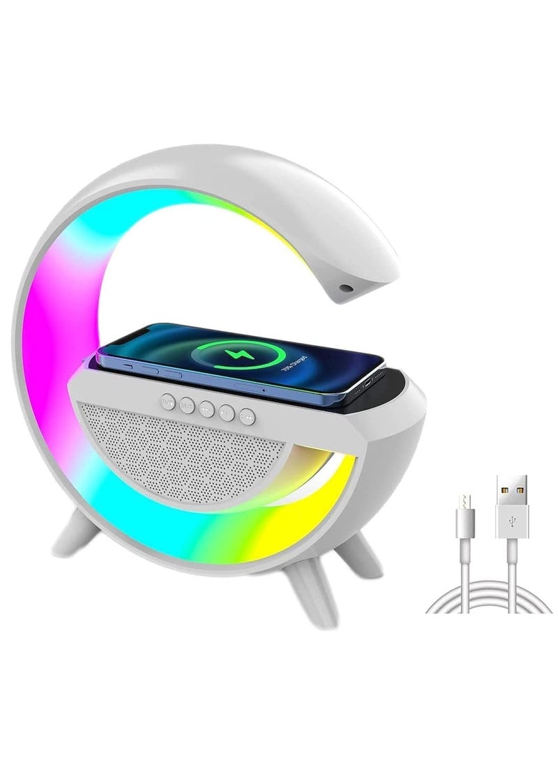 DubaiGallery RGB LIGHT STAND, BLUETOOTH SPEAKER & WIRELESS CHARGER - Image 1