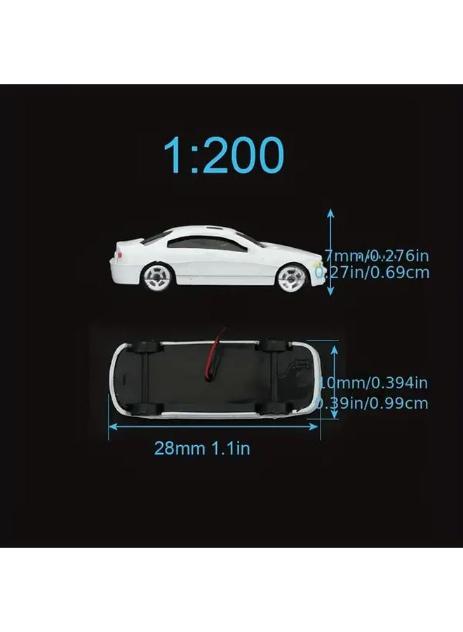 1.1 Inch Miniature Model Cars 5pcs Random Colors For Architecture Railway Military Layout - Image 1