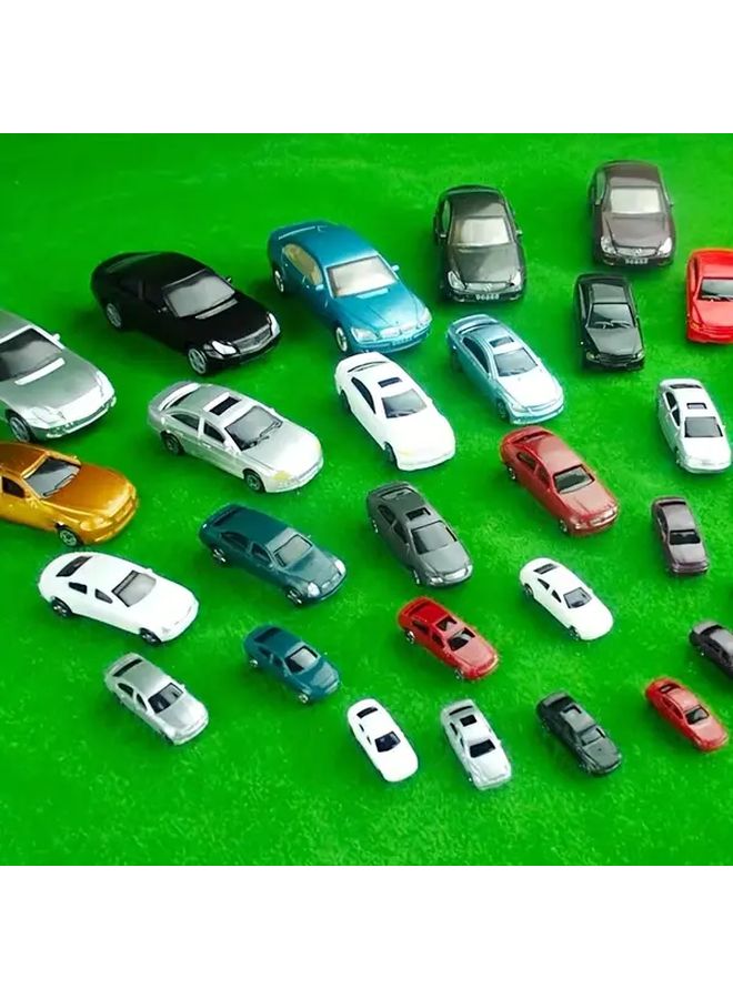 1.1 Inch Miniature Model Cars 5pcs Random Colors For Architecture Railway Military Layout - Image 2