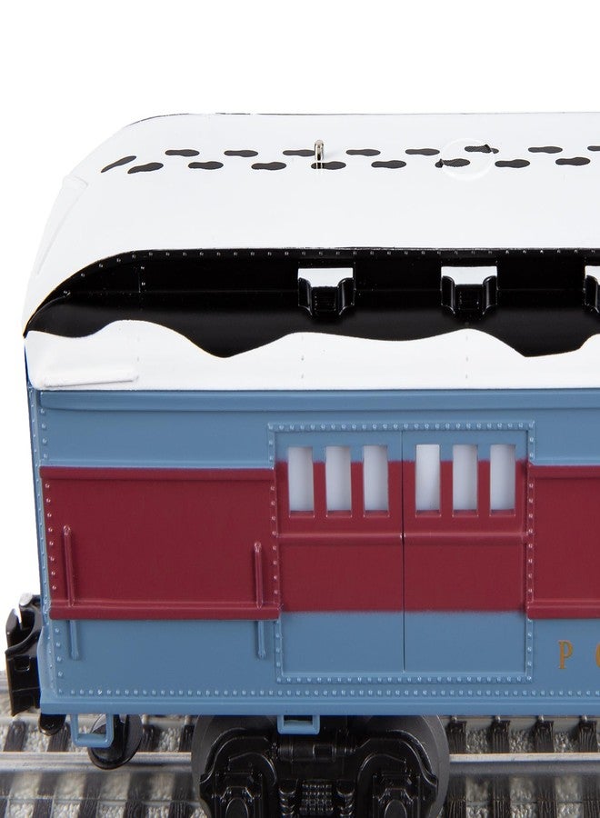 Lionel The Polar Express O Gauge Baggage Car – Lighted Railroad Model Train Car with Diecast Trucks, Operating Couplers, Snow-Covered Roof Detail, Age 14+ - Image 3