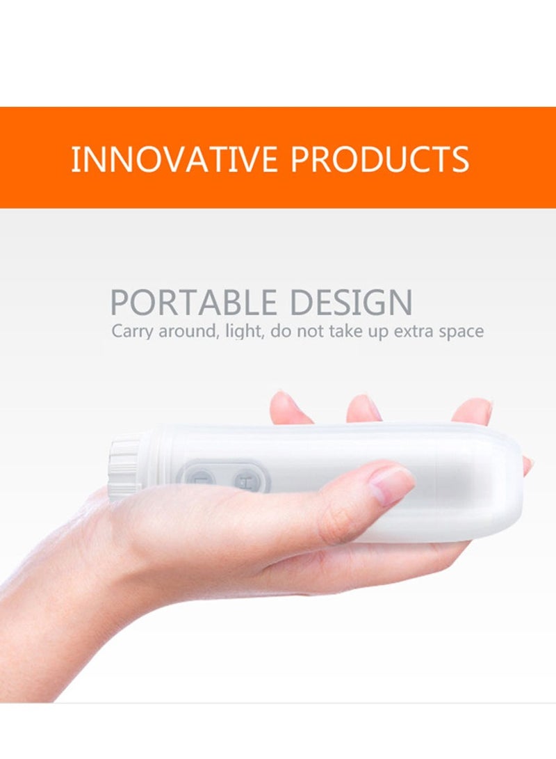 Captaintech Portable Electric Body Purifying Hygiene Rinse Postnatal Care Bottle Baby Care Bottle White - Image 2