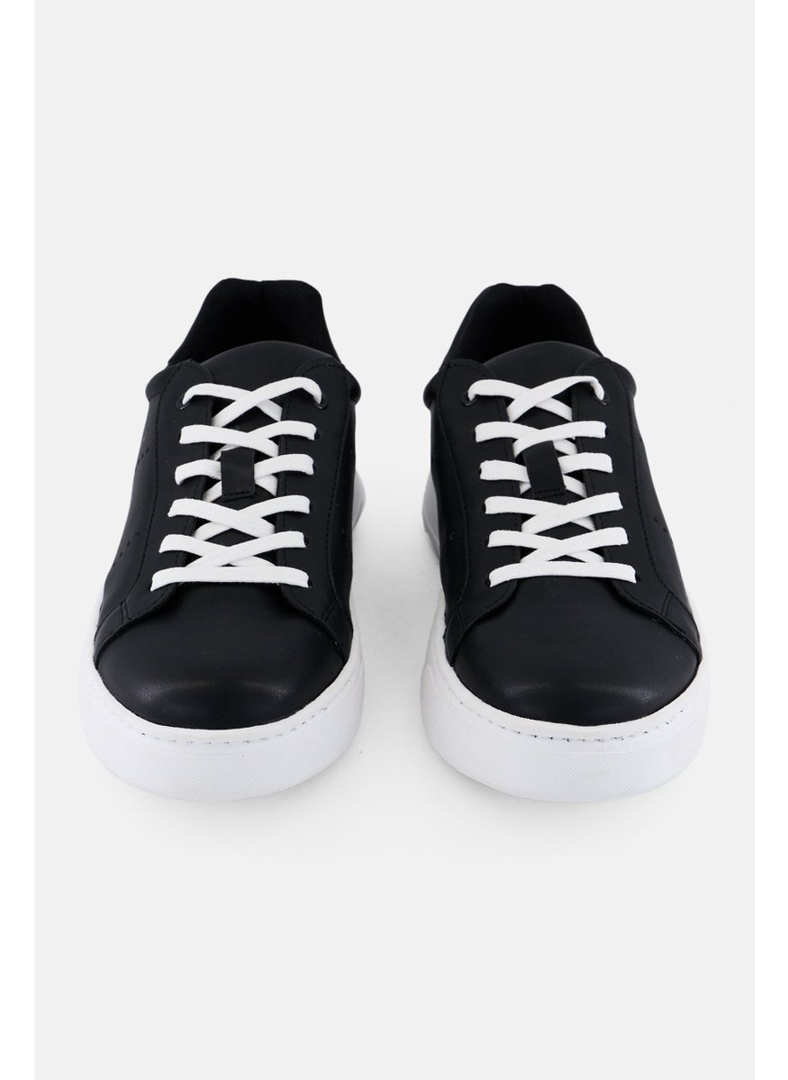 Gazzarrini Men Lace Up Sneaker Shoe, Black  - Image 2