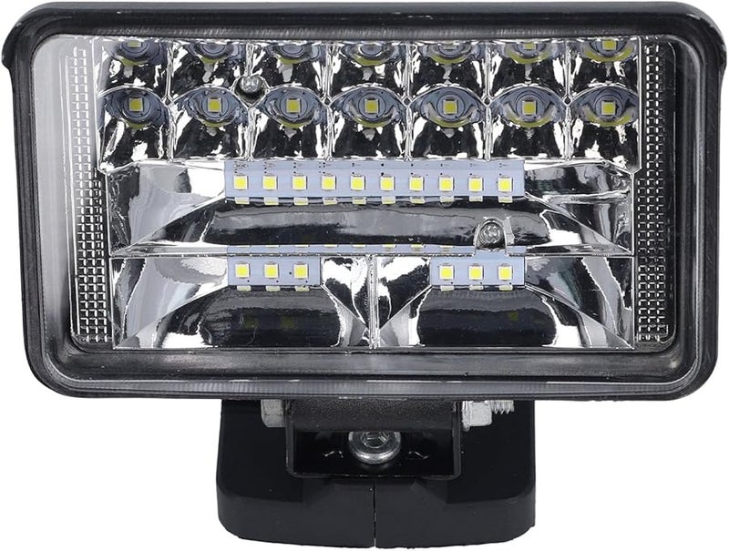 مصباح عمل LED لاسلكي 18 فولت 4 بوصة، كشاف محمول، شحن USB من النوع C - Image 1