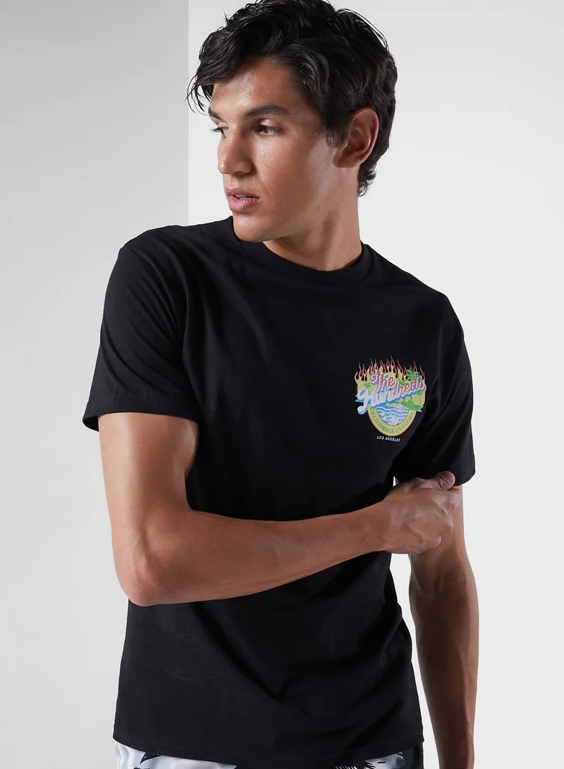 The Hundreds La Flames T-Shirt