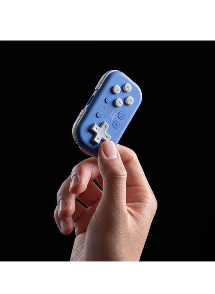 Pocket Controller, Small And Portable Micro Bluetooth Gamepad, Durable And Lightweight Handheld Console, Wireless Compact Gaming Controller For Switch, Android, (1pc, Green) - Image 2