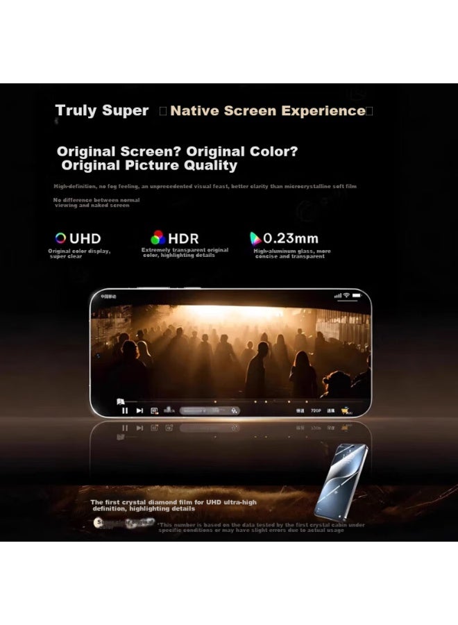 Divi [Special Offer 2-Pack] For Honor Magic5Pro Tempered Glass Screen Protector, Honor Ultimate Edition Phone Film High Definition Curved Full Screen Coverage Film Wear-Resistant Anti-Fingerprint - Image 2