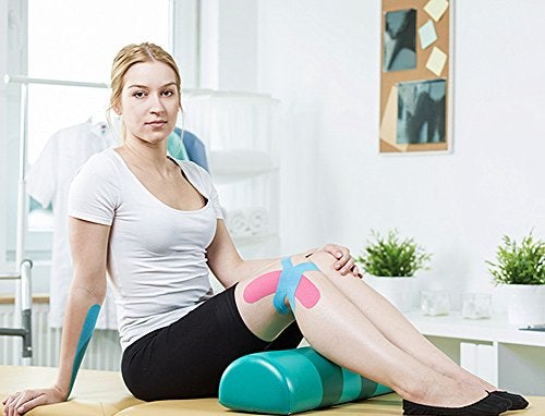 DR ANISON Kinesiology Tape Strapping Taping Athletic Sports Tape for Men Knee Shoulder Elbow Ankle Neck Muscle Superior Waterproof Adhesion Non Latex Safe for Kids Pregnant Women - Image 2
