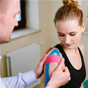 DR ANISON Kinesiology Tape Strapping Taping Athletic Sports Tape for Men Knee Shoulder Elbow Ankle Neck Muscle Superior Waterproof Adhesion Non Latex Safe for Kids Pregnant Women - Image 4