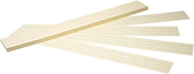 Pacon ® Sentence Strips, Manila, 3" x 24", 100 Strips Per Pack, 6 Packs - Image 2