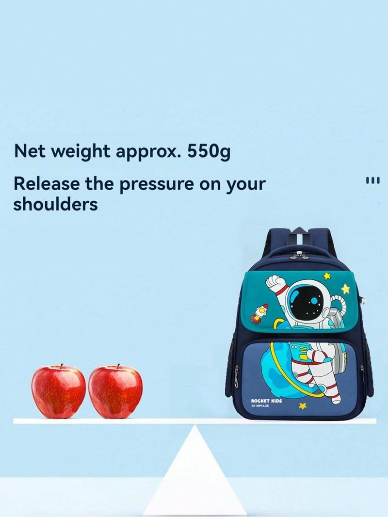 IMPULSE! Astronaut I 25L Unisex Stylish &Trendy Water Resistant printed Bag, College travel Backpack, School Bag for boys & girls - Image 3