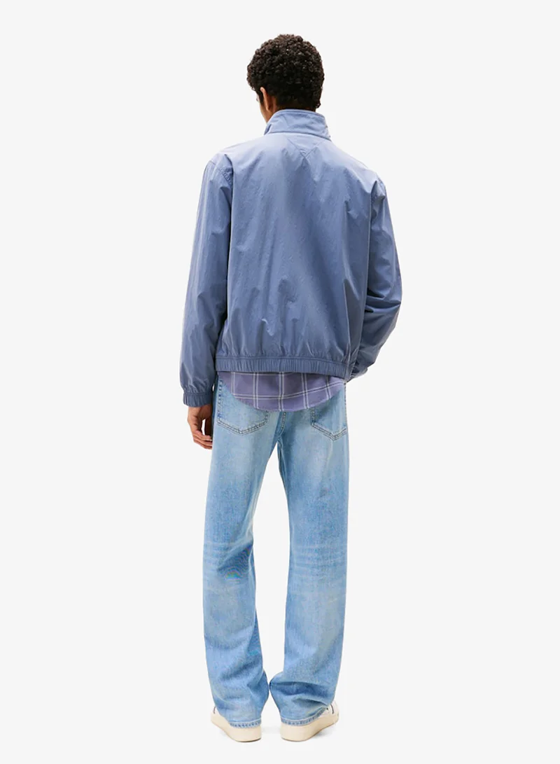 تومي جينز جاكيت أساسي بسحّاب