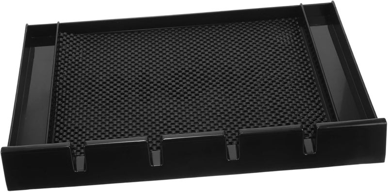 Didiseaon Barber Organizer Tray Durable Clipper Holder for Hair Salon Barbershop Sturdy Design for Hair Styling Tools Prevents Damage to Countertops Lightweight Flexible Storage - Image 1