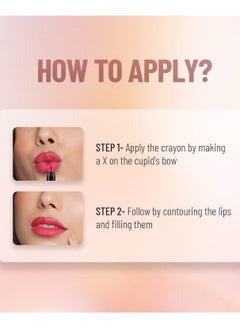 Swiss Beauty Swiss Beauty Matte Long Lasting Crayon Lipstick Plum House 3.5G  - Image 5