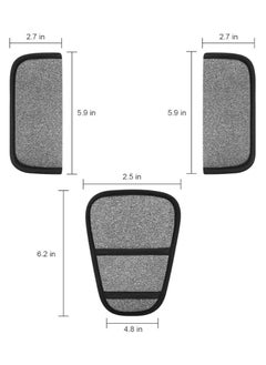 Moro Moro 3-Piece Car Seat Strap Cushion Set – Shoulder & Hip Protection for Babies & Kids  - Image 2