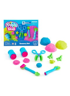Educational Insights Playfoam Sand Sensory Set With Assorted Colors & 5 Tools Play Sand Sensory Toys For Kids Gift For Boys & Girls Ages 3+  - Image 2