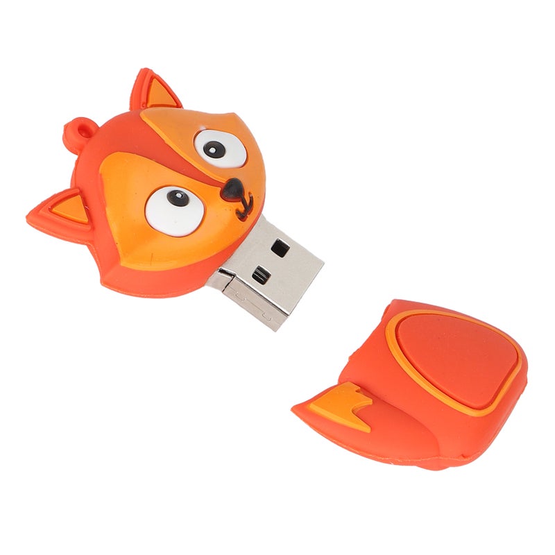 جهاز ذاكرة فلاش USB ذو تصميم حيوان كرتوني لطيف، واجهة USB 2.0، مصمم كهدية لأطفال وطلاب - سعة 128 جيجا بايت - Image 5