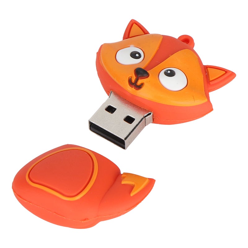 جهاز ذاكرة فلاش USB ذو تصميم حيوان كرتوني لطيف، واجهة USB 2.0، مصمم كهدية لأطفال وطلاب - سعة 128 جيجا بايت - Image 4