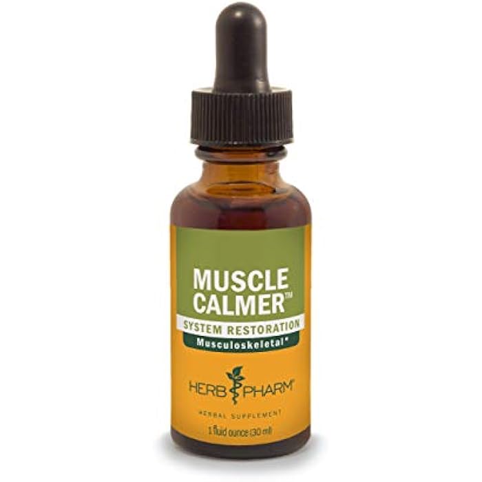 Herb Pharm Muscle Calmer Liquid Herbal Formula for Musculoskeletal System Support - 1 Ounce - Image 1