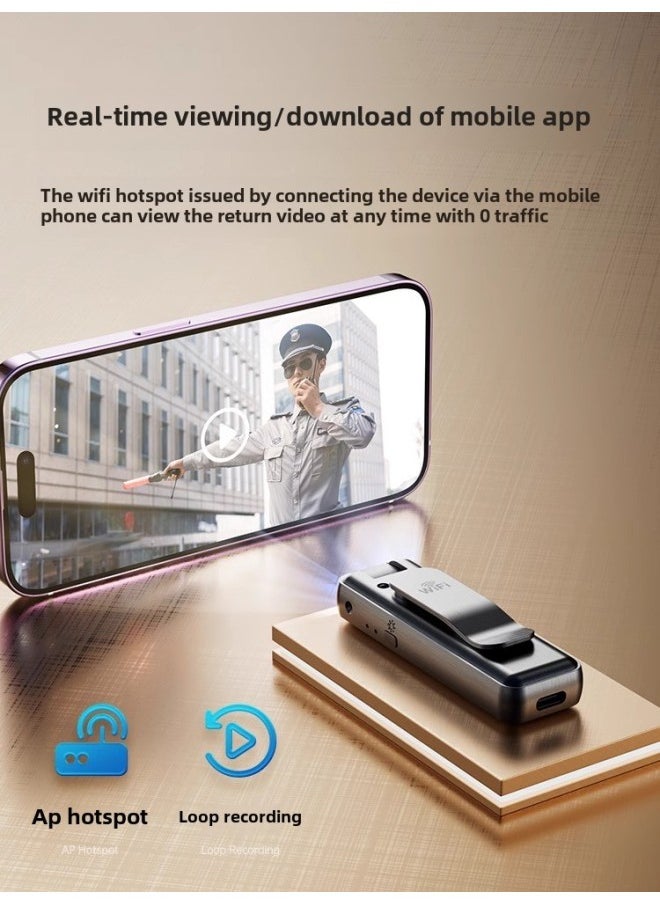 Camera DV Recorder Recording Pen Recording HD Video Recording Pen Motion Anti-shake All-in-one Machine Function Law Enforcement Tape-Body Color:4k Outdoor Sports Dv Version Qingying With Screen [automatic Saving With Low Power + Audio And Video Synchronization + Ultra Clear Night