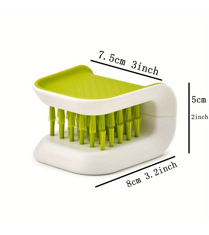 Green Car Seat Belt Brush Cleaner Keep Seats Fresh - Image 4