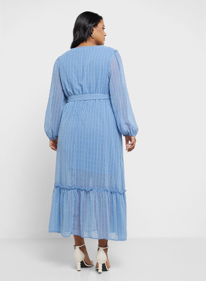 Ella Plus Tiered Chiffon Dress - Image 2