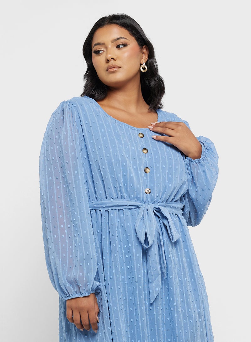 Ella Plus Tiered Chiffon Dress - Image 3