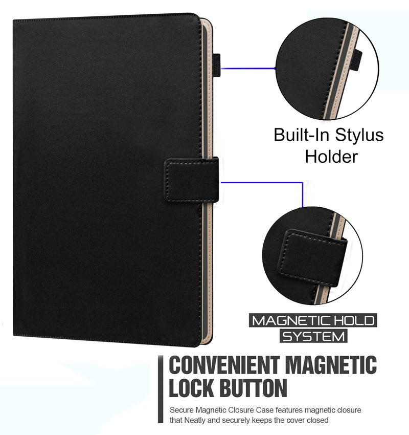 TGK Flip Cover for Infinix XPAD LTE 11 inch Tablet Case with Stylus Holder (Black) - Image 4